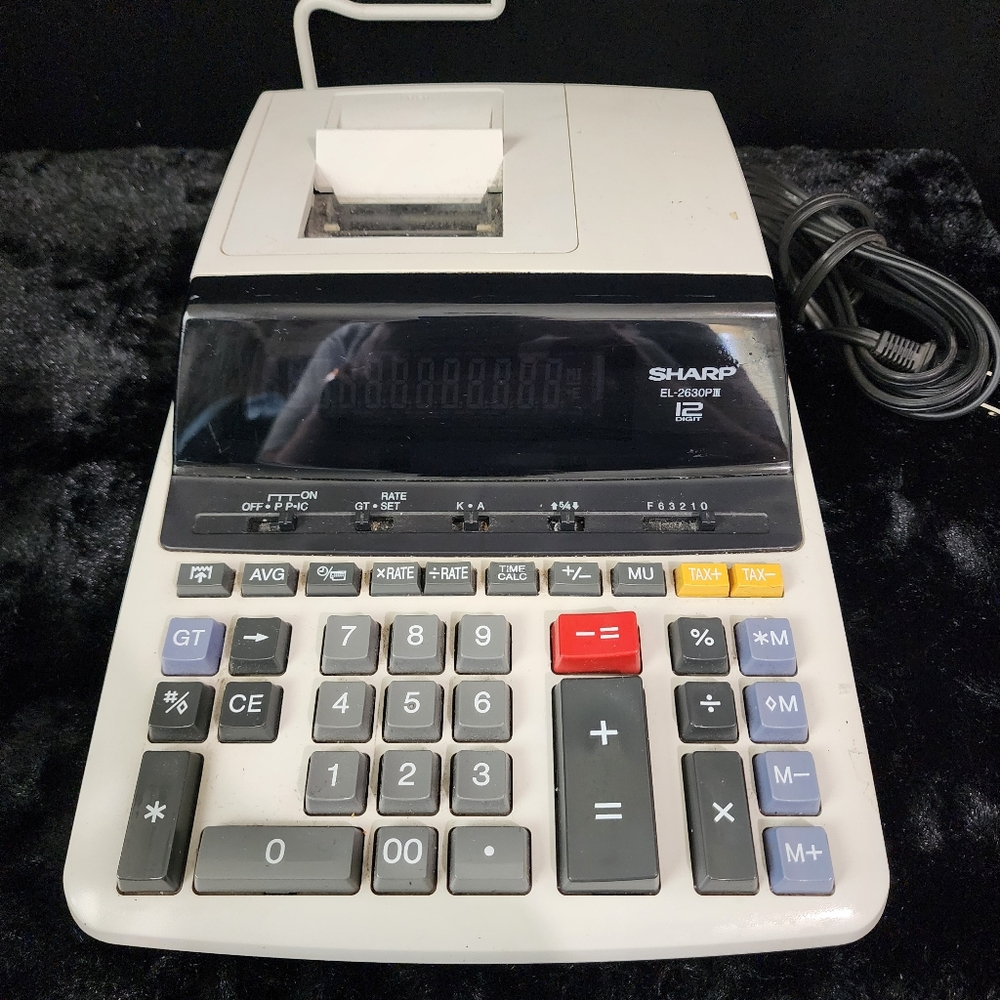 Sharp EL-2630PII PRinting Calculator